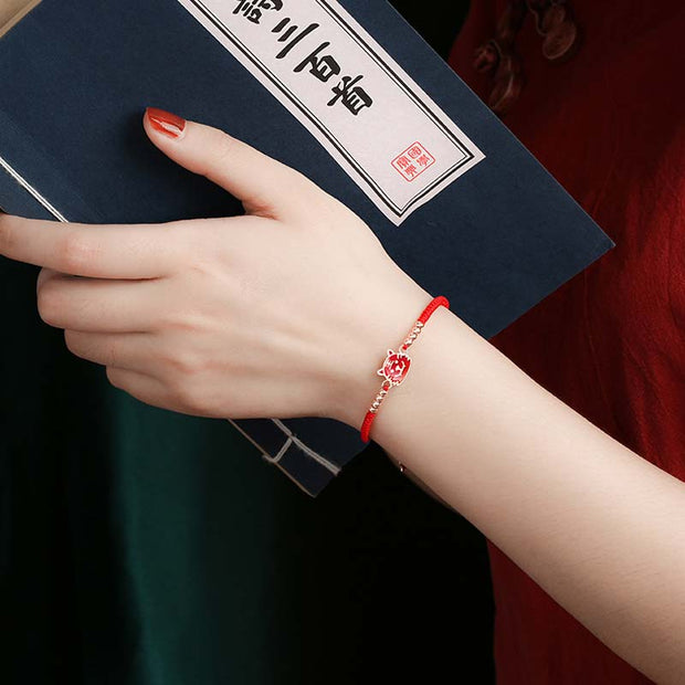 Buddha Stones 12 Chinese Zodiac Lucky Red String Bracelet Bracelet BS 4