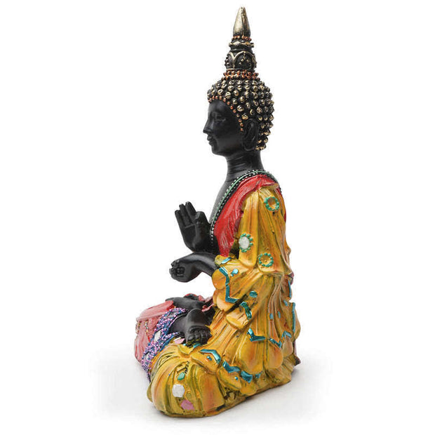 Buddha Stones Thai Buddha Serenity Resin Statue Decoration