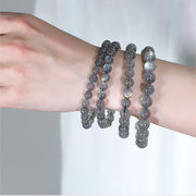 Buddha Stones Natural Moonstone Calm Positive Bracelet Bracelet BS 4