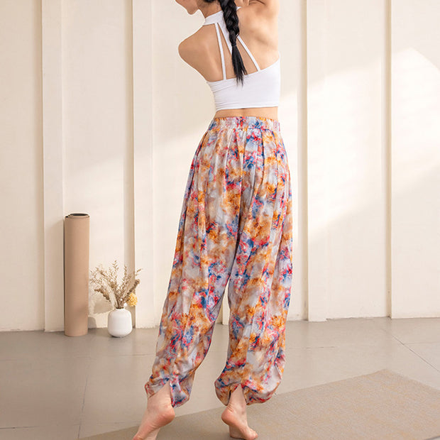Buddha Stones Simple Design Trousers Sports Fitness Yoga Women's Yoga Pants
