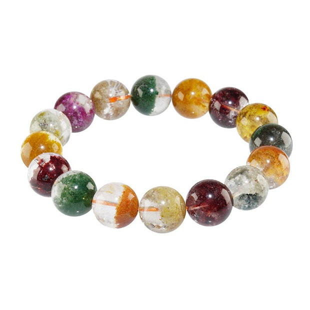 Buddha Stones Natural Various Gemstone Crystal Love Bracelet