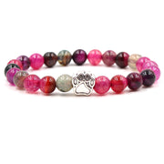Buddha Stones “Save A Dog” Bracelet Bracelet Bracelet Tourmaline (Positive ♥ Love)