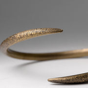 Buddha Stones Simple Design Copper Luck Adjustable Cuff Bracelet Bracelet Bangle BS 4