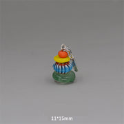 Buddha Stones Zen Cairn Labradorite Various Crystals Calm Pendant Necklace Necklaces & Pendants BS Four Glass Beads Pendant 11*15mm