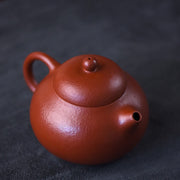 Buddha Stones Yixing All Handmade Wen Dan Brown Purple Clay Kung Fu Teapot