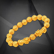 Buddha Stones Double Pixiu Wealth Successfully Bracelet Bracelet BS 2