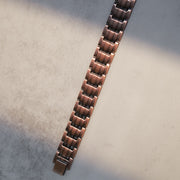 Vintage Magnetic Solid Copper Cuff Bracelet Bangle