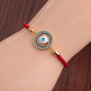 Buddha Stones Evil Eye Red String Protection Bracelet Bracelet BS 2