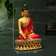 Buddha Stones Medicine Buddha Bhaisajyaguru Figurine Compassion Statue Home Offering Decoration