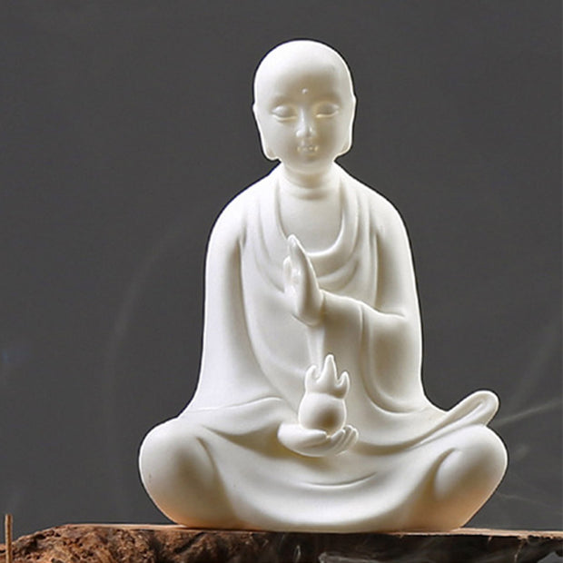 Buddha Avalokitesvara Ksitigarbha Bodhisattva Blessing Ceramic LED Decoration (Extra 30% Off | USE CODE: FS30)