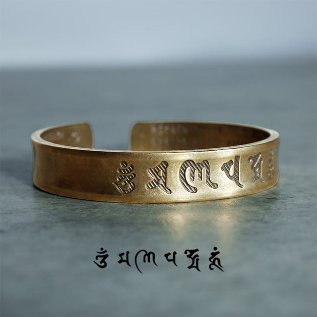 Buddha Stones Tibetan Buddha Mantra Bracelet Bracelet BS 1