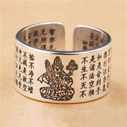Buddha Stones FengShui Buddha Chinese Zodiac Protection Adjustable Ring Ring BS 3
