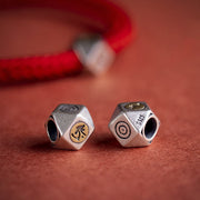 Buddha Stones Handmade Chinese Zodiac Natal Buddha Luck Protection Braided String Bracelet Bracelet BS 2