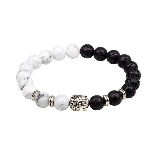 Buddha Stones Natural Black Onyx Fortune Bracelet Bracelet BS 2