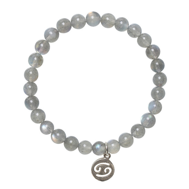 12 Constellations of the Zodiac Moonstone Charming Bracelet Bracelet BS 11