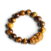 Buddha Stones Natural Tiger Eye Wealth Bracelet Bracelet BS 5