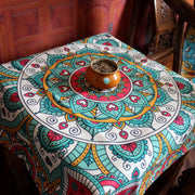 Buddha Stones Boho Mandala Tablecloth Home Table Cover Decor