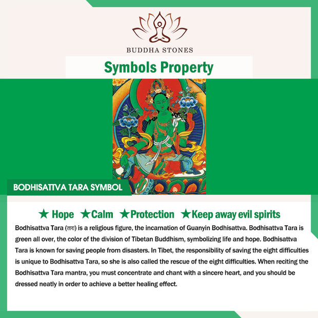 Buddha Stones Bodhisattva Green Tara Hope Copper Statue Decoration Decorations BS 17