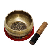 Buddha Stones Tibetan Sound Bowl Handcrafted for Yoga Mindfulness and Meditation Singing Bowl Set Singing Bowl buddhastoneshop 13