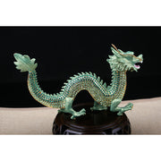 Buddha Stones Handmade Feng Shui Dragon Luck Success Home Decoration Decorations BS 15