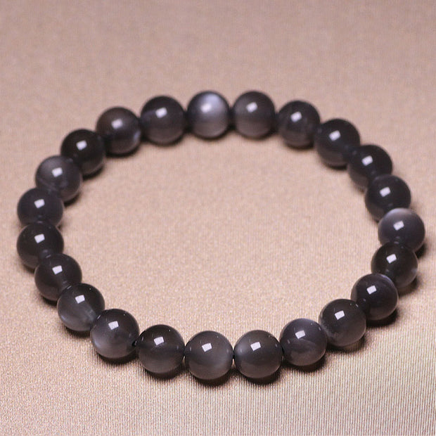 Buddha Stones Natural Moonstone Positive Love Beads Bracelet Bracelet BS 8mm