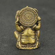 Buddha Stones Ganesh Ganpati Elephant Statue Wealth Home Decor Decorations BS 4