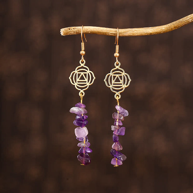 Healing Crystals Zen Cairn Confidence Earrings (Extra 30% Off | USE CODE: FS30) Earrings BS 13