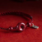 FREE Today: May You Be Healthy and Safe Cinnabar Bracelet Anklet FREE FREE 2
