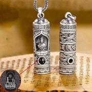 Buddha Stones Chinese Zodiac Natal Buddha Projection Prosperity Necklace Pendant Necklaces & Pendants BS 3