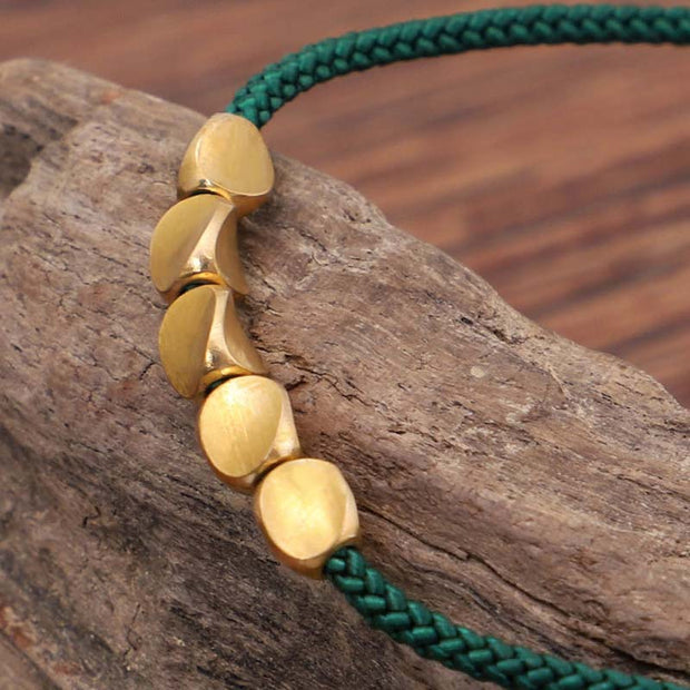 Tibetan Copper Beaded Bracelet Copper Beads Bracelet Luck Wealth Protection