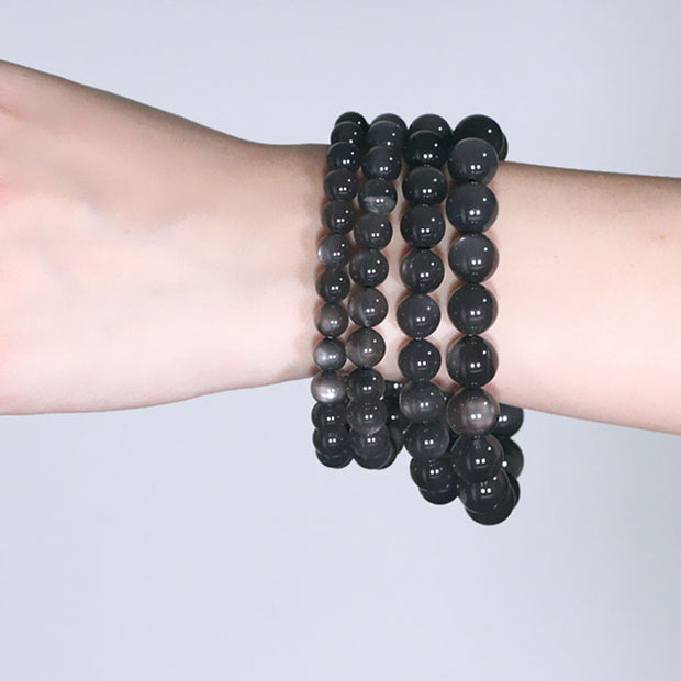 Buddha Stones Natural Moonstone Positive Love Beads Bracelet Bracelet BS 4