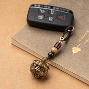 Buddha Stones PiXiu Wealth Copper Key Chain Key Chain BS 4