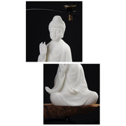 Buddha Avalokitesvara Ksitigarbha Bodhisattva Blessing Ceramic LED Decoration Decorations BS 5