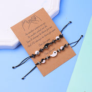 FREE Today:  Everlasting Friendship Love Couple Balance Bracelet FREE FREE Yin Yang (LIMITED EDITION WITH CARD)