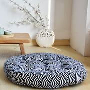 Cotton Linen Meditation Seat Cushion Home Decoration Decorations buddhastoneshop 56*9cm LightSteelBlue