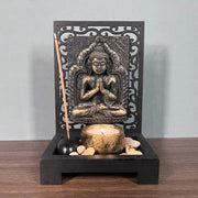 Buddha Stones Buddha Compassion Serenity Home Resin Prayer Altar Decoration