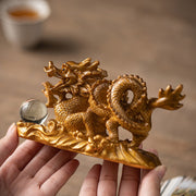 Buddha Stones Year Of The Dragon Color Changing Resin Luck Success Tea Pet Home Figurine Decoration Decorations BS 11