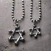 925 Sterling Silver Star of David Hope Protection Necklace Necklaces & Pendants BS 3