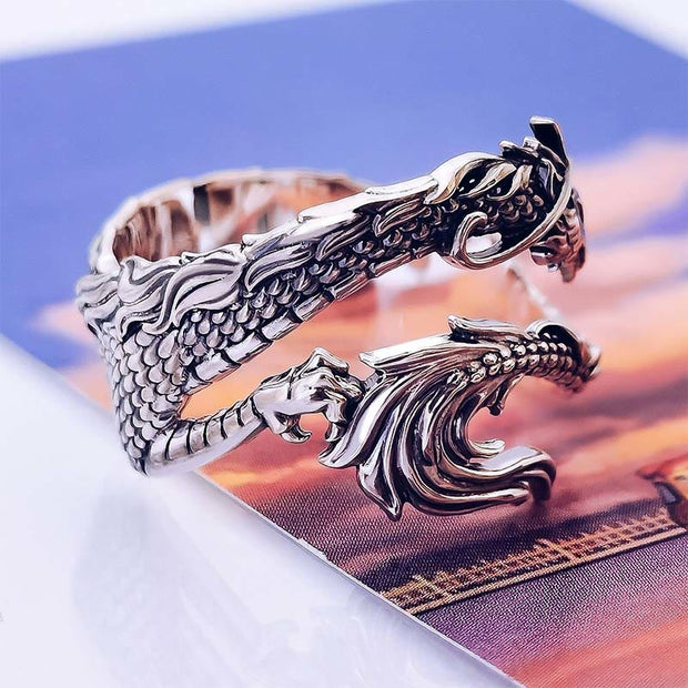 FREE Today: Protective Energy Vintage Dragon Pattern Strength Ring FREE FREE 3