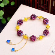Buddha Stones Tibetan Garnet Calm Bracelet Bracelet BS 3