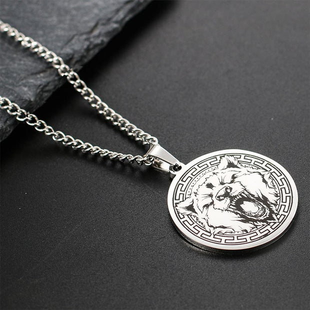 Animal Titanium Steel Chain Necklace Protection Pendant (Extra 30% Off | USE CODE: FS30) Necklaces & Pendants BS 10