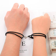 2Pcs Love Magnetic Couple String Strength Bracelet Bracelet BS 16
