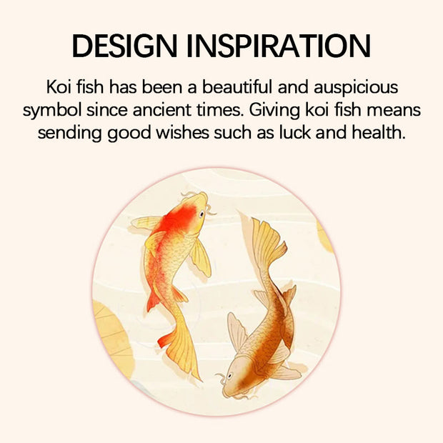 Buddha Stones Jade Koi Fish Wealth Necklace Pendant Necklaces & Pendants BS 5