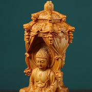 Buddha Stones Handmade Thuja Sutchuenensis Wood Buddha Ward Off Evil Spirits Decoration Decorations BS 3