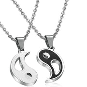 FREE Today: Everlasting Friendship Love Couple Yin Yang Necklace Bracelets Set FREE FREE 3