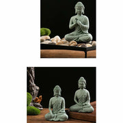 Buddha Stones Tibetan Meditation Contemplation Buddha Serenity Compassion Statue Figurine Decoration Decorations BS 10