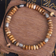 Buddha Stones Picture Jasper Positive Beads String Bracelet