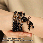 FREE Today: Energy Growth Black Obsidian Tiger Eye Mala FREE FREE 8