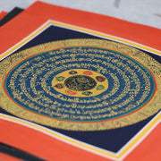 Buddha Stones Tibetan Handmade Thangka Painting Spiritual Blessing Blind Box Random Color Pattern