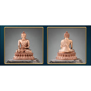 Buddha Stones Gautama Shakyamuni Buddha Figurine Serenity Copper Statue Home Decoration Decorations BS 14